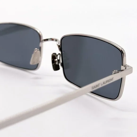 NEW SAINT LAURENT SL 252 004 SILVER SUNGLASSES SAINT LAURENT SL252 004